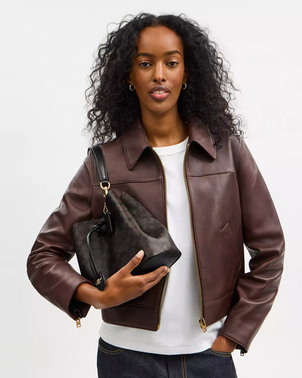 Rowan Bucket Bag In Signature Canvas