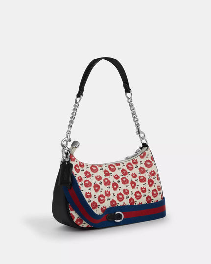 Teri Shoulder Bag With Floral Print