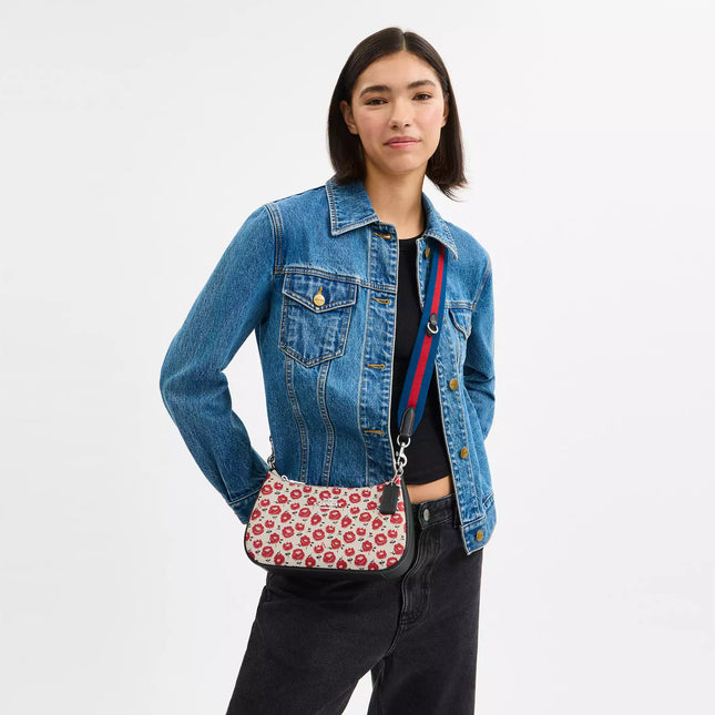 Teri Shoulder Bag With Floral Print