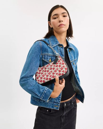 Teri Shoulder Bag With Floral Print