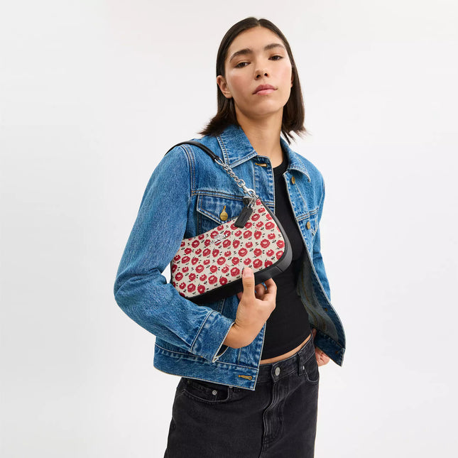 Teri Shoulder Bag With Floral Print