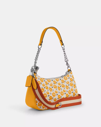 Teri Shoulder Bag With Floral Print