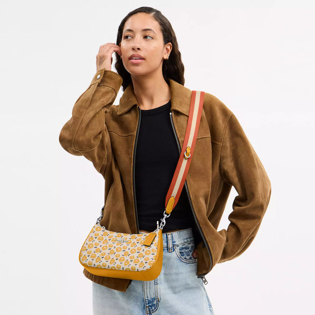 Teri Shoulder Bag With Floral Print