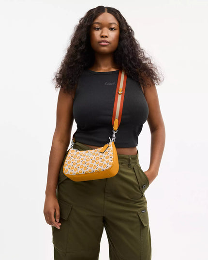 Teri Shoulder Bag With Floral Print