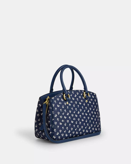 Savannah Small Carryall Bag With Floral Print