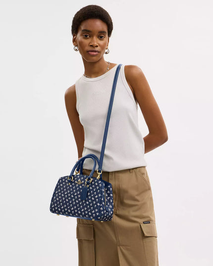 Savannah Small Carryall Bag With Floral Print