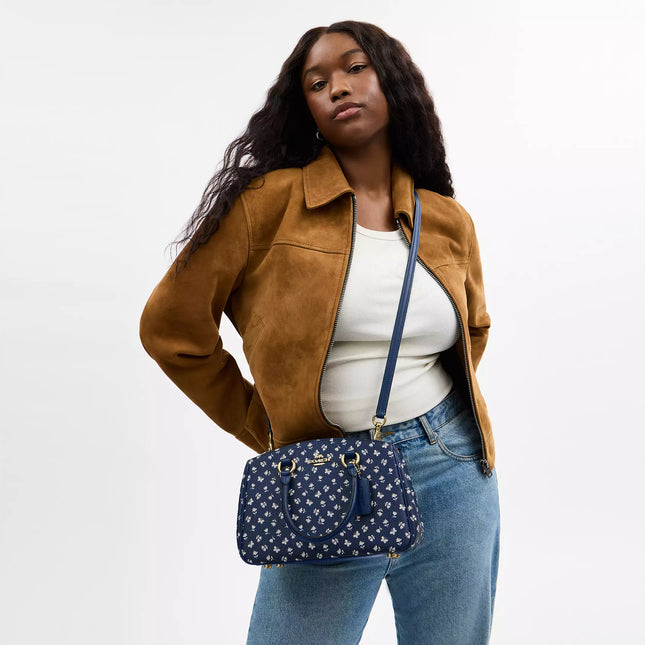 Savannah Small Carryall Bag With Floral Print