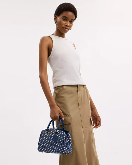 Savannah Small Carryall Bag With Floral Print