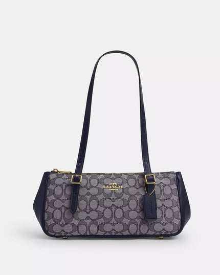Asher Shoulder Bag In Signature Jacquard