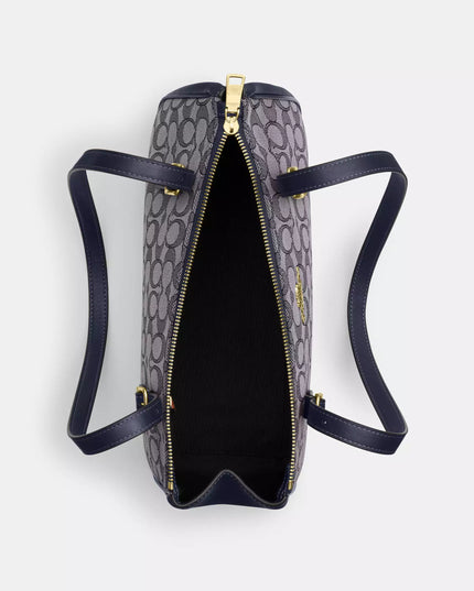 Asher Shoulder Bag In Signature Jacquard