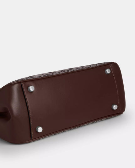 Asher Shoulder Bag In Signature Jacquard