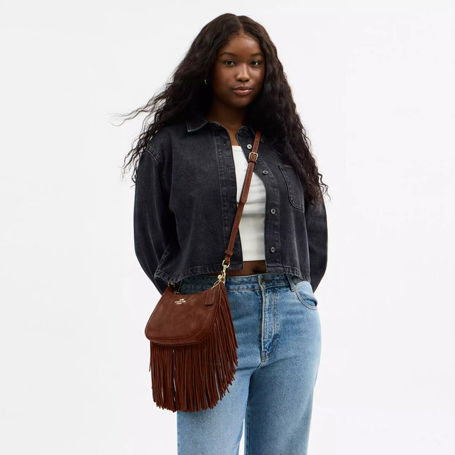 Teri Shoulder Bag With Fringe