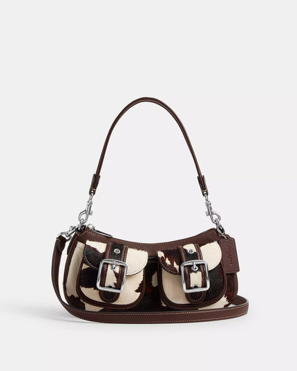 Ashton Bag With Cow Print