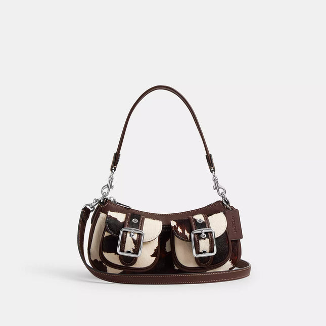 Ashton Bag With Cow Print