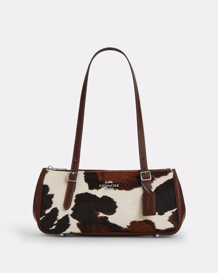 Asher Shoulder Bag With Cow Print