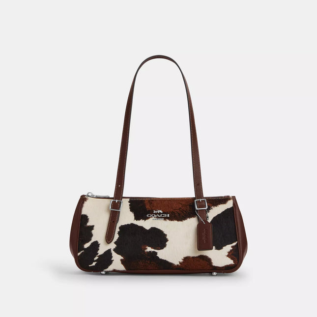 Asher Shoulder Bag With Cow Print