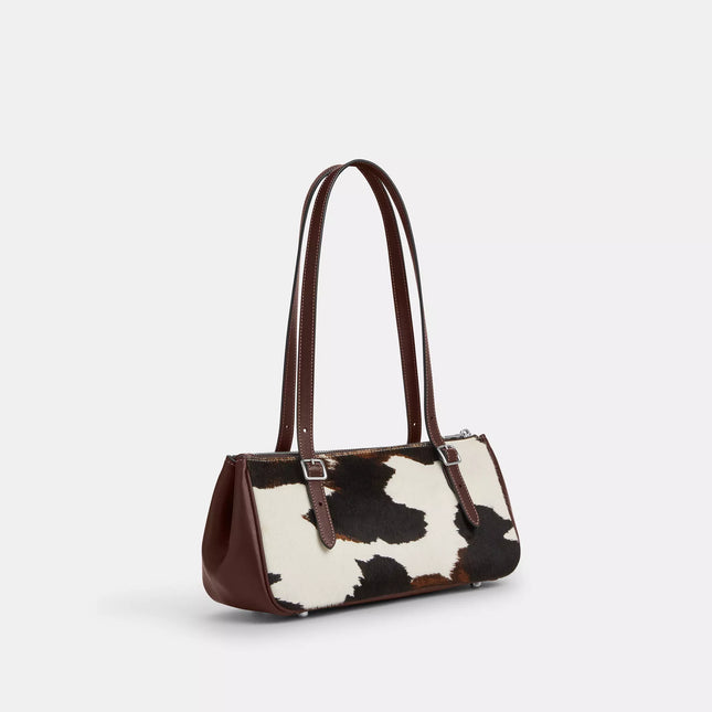 Asher Shoulder Bag With Cow Print