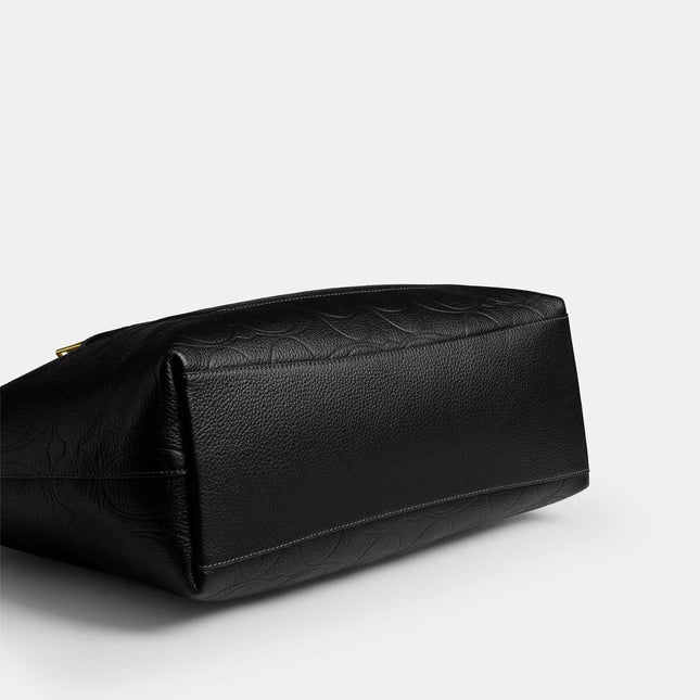 Station Tote Bag In Signature Leather