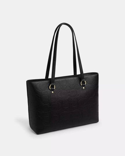 Station Tote Bag In Signature Leather