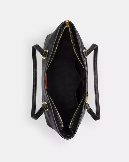 Station Tote Bag In Signature Leather