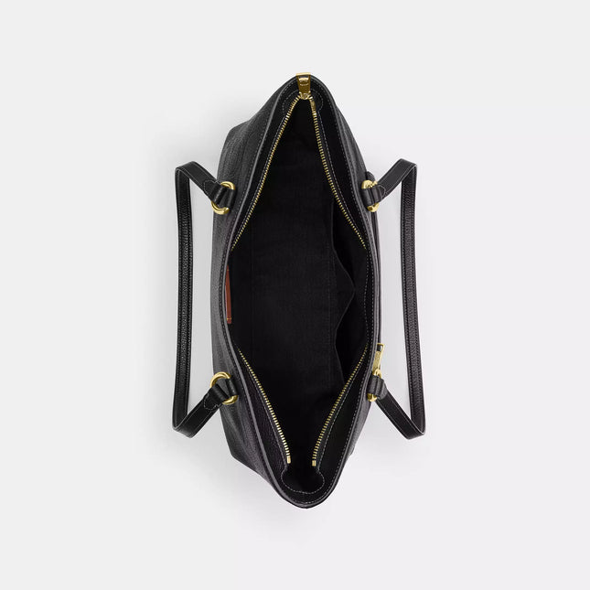 Station Tote Bag In Signature Leather