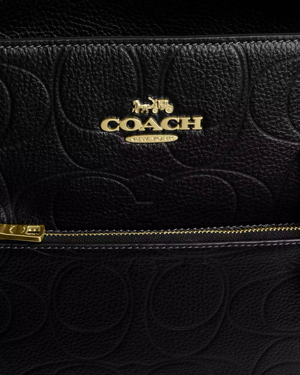 Station Tote Bag In Signature Leather