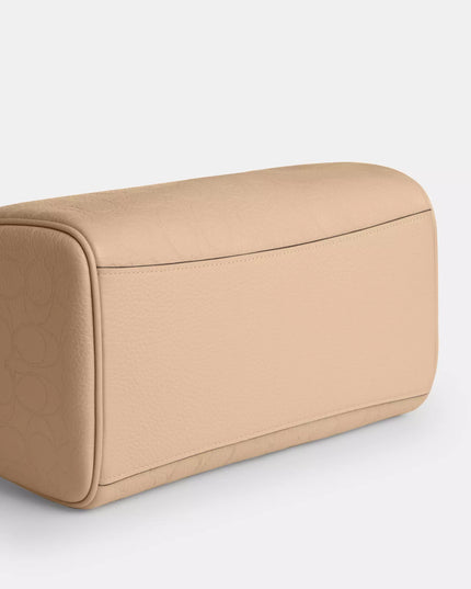 Rowan Satchel Bag In Signature Leather