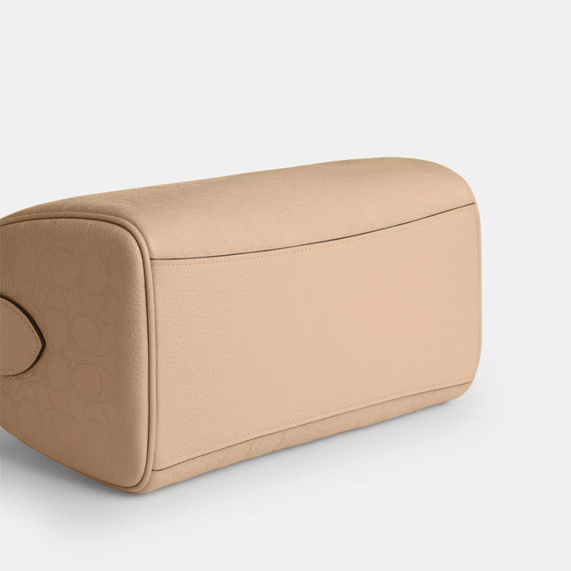 Rowan Satchel Bag In Signature Leather