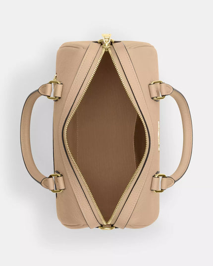 Rowan Satchel Bag In Signature Leather