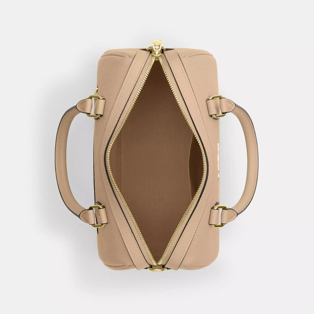 Rowan Satchel Bag In Signature Leather