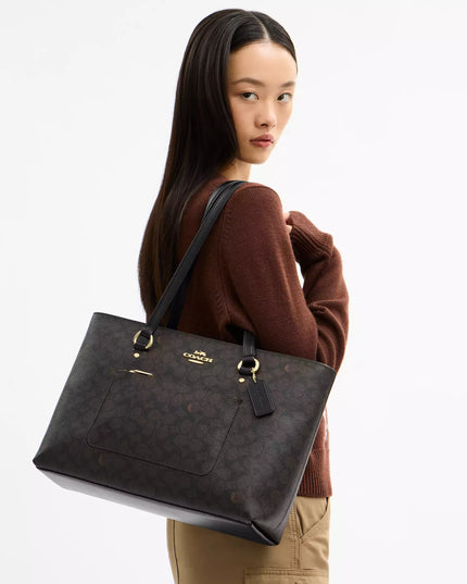 Station Tote Bag In Signature Canvas