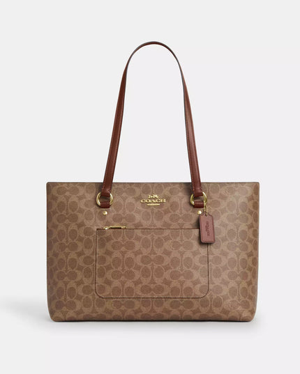 Station Tote Bag In Signature Canvas