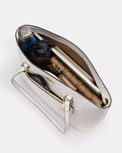 Station Tote Bag In Signature Canvas