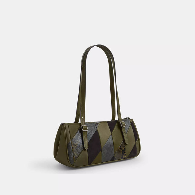Asher Shoulder Bag With Patchwork