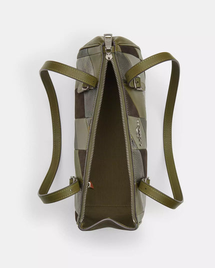 Asher Shoulder Bag With Patchwork