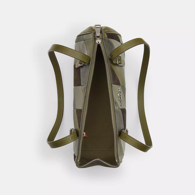 Asher Shoulder Bag With Patchwork