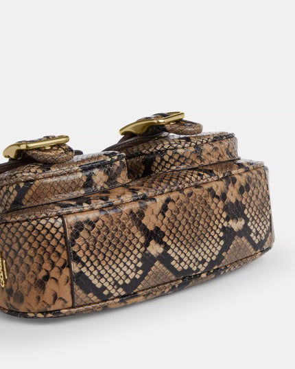 Ashton Bag With Snake Print