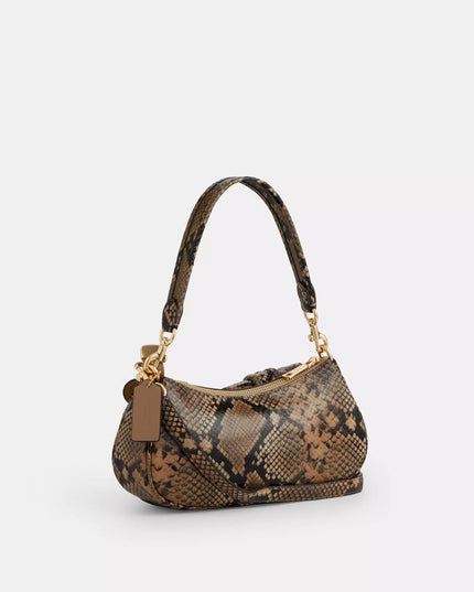Ashton Bag With Snake Print