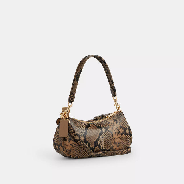 Ashton Bag With Snake Print