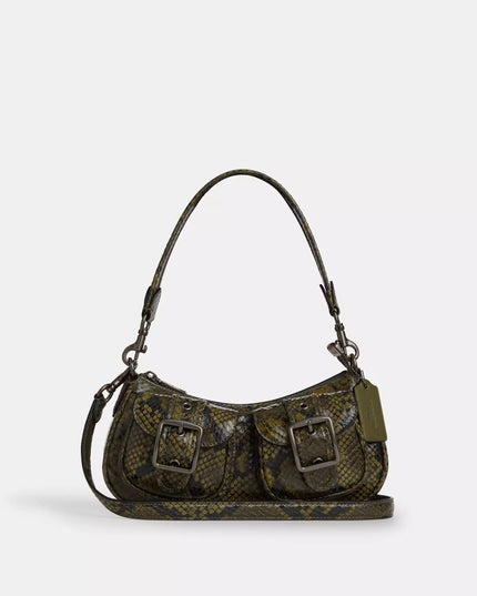 Ashton Bag With Snake Print