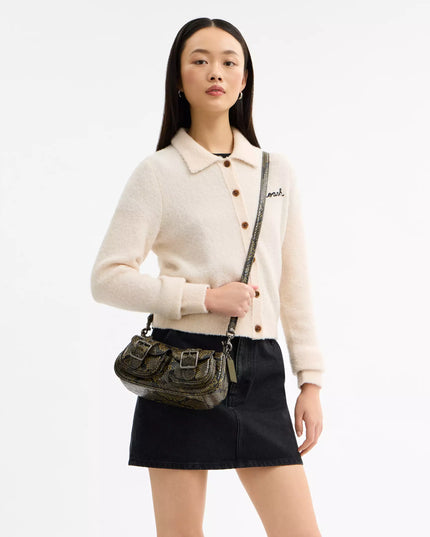 Ashton Bag With Snake Print