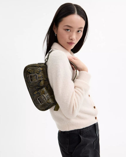 Ashton Bag With Snake Print