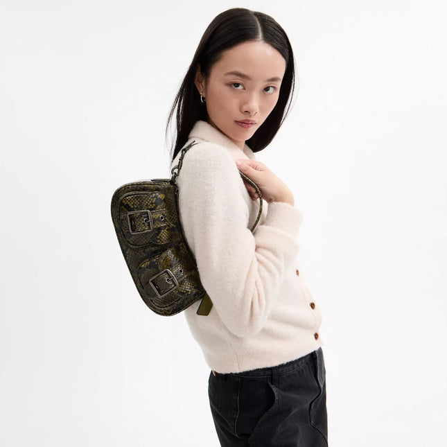 Ashton Bag With Snake Print