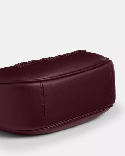 Carmen Mini Crossbody Bag With Beaded Coach Graphic