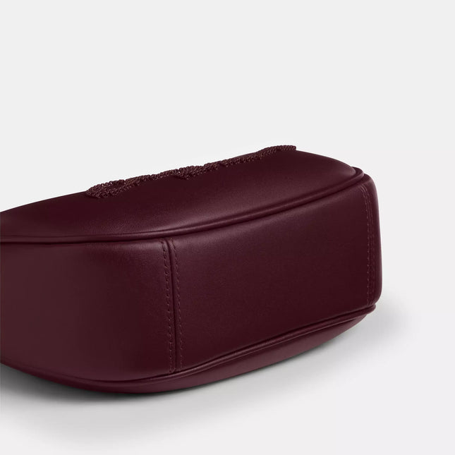 Carmen Mini Crossbody Bag With Beaded Coach Graphic