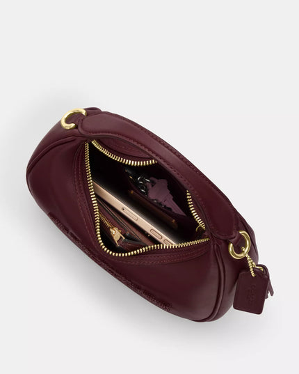 Carmen Mini Crossbody Bag With Beaded Coach Graphic