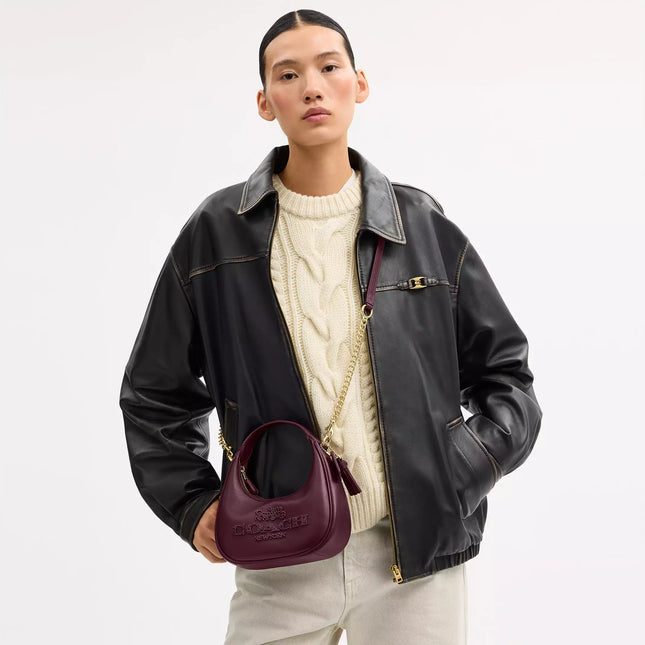 Carmen Mini Crossbody Bag With Beaded Coach Graphic