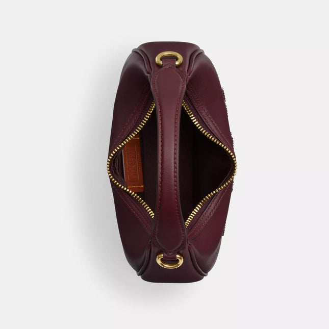 Carmen Mini Crossbody Bag With Beaded Coach Graphic