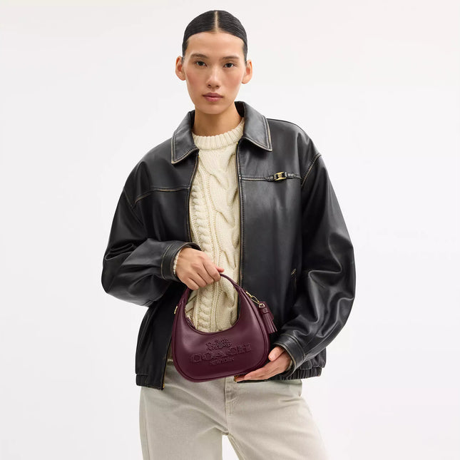 Carmen Mini Crossbody Bag With Beaded Coach Graphic