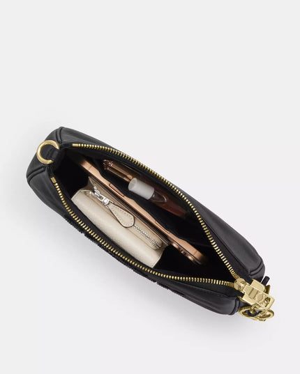 Teri Shoulder Bag With Beaded Coach Graphic